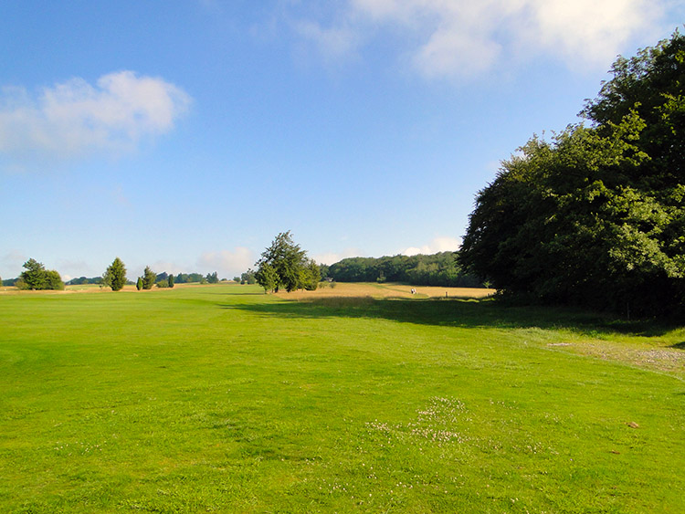 Back on Stinchcombe Hill returning to Dursley