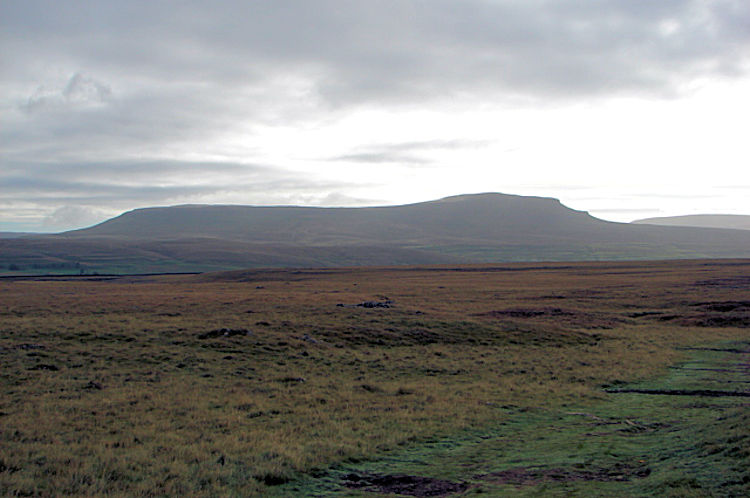 Pen-y-ghent as seen from near Sulber Nick