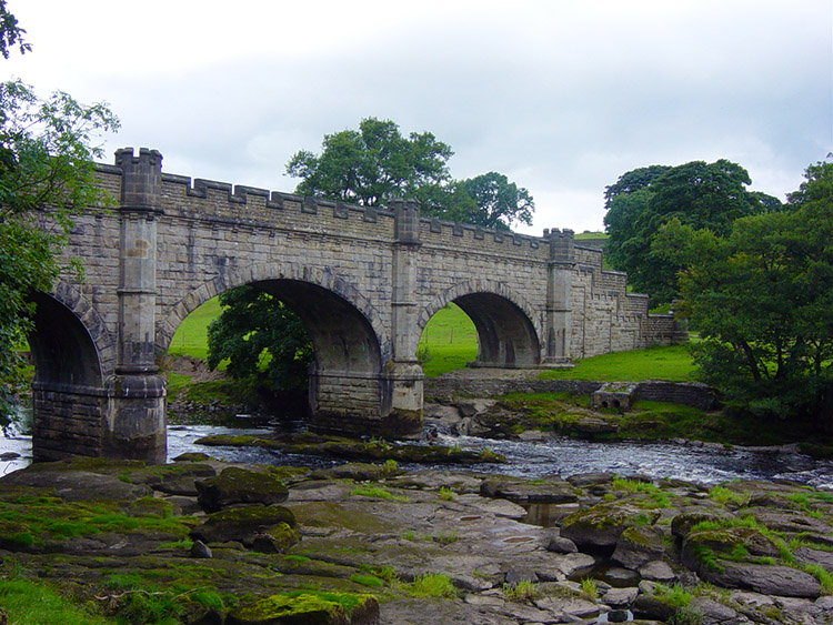 Waterworks Bridge across the River Wharfe