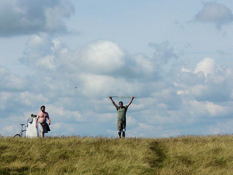 Celebrating reaching the Calf