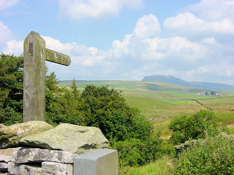 The view from near Catrigg Force