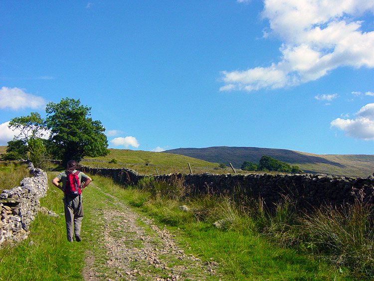 Climbing towards Boot of the Wold