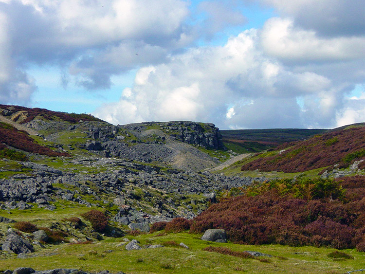 Another disused works site on Grassington Moor