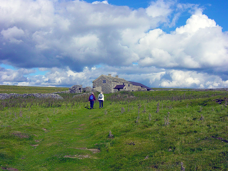 Bare House on the moor north of Grassington