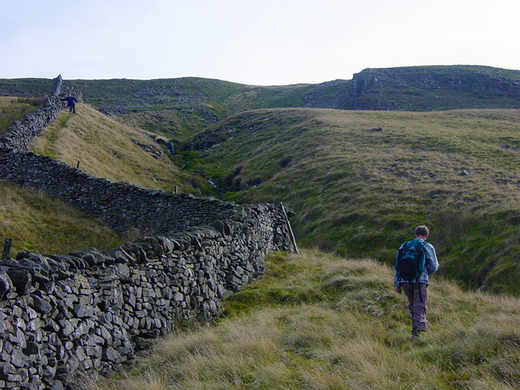 Climbing to Plover Hill from Swarth Gill Gate
