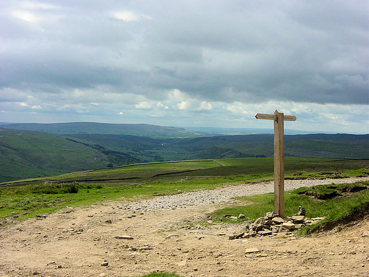 On the junction of Top Mere Road and Starbotton Road