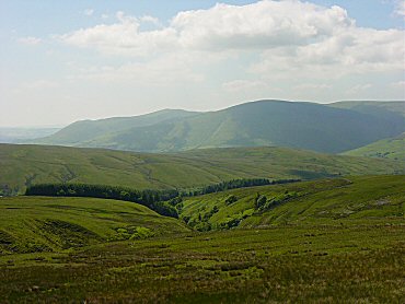 Heading to Uldale from off Wild Boar Fell