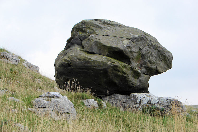 A erratic at Winskill Stones