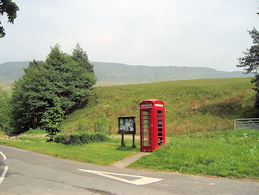 The start of the walk from Outhgill