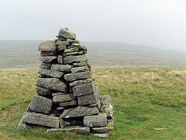 Summit Cairn on Hugh Seat