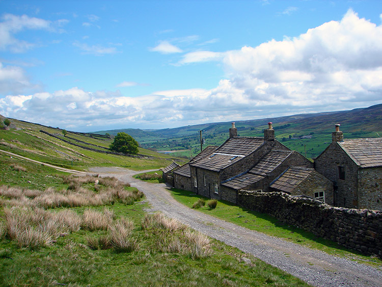Swaledale as seen from Thirns