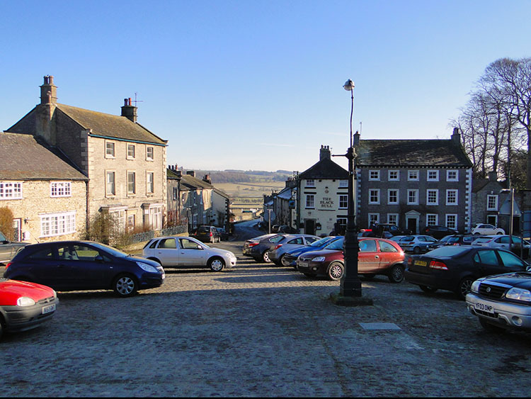 Middleham, starting point of our walk