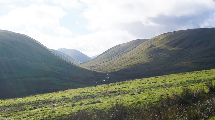 View from West Fell to Bowderdale