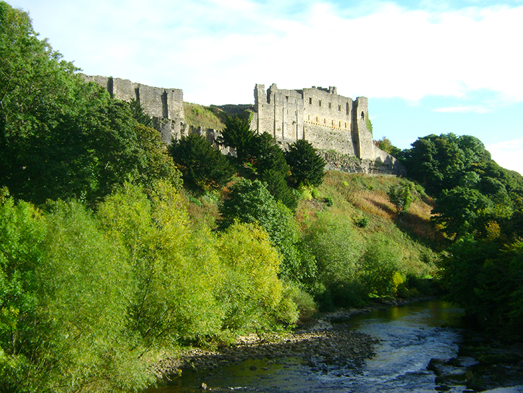 View to Richmond Castle