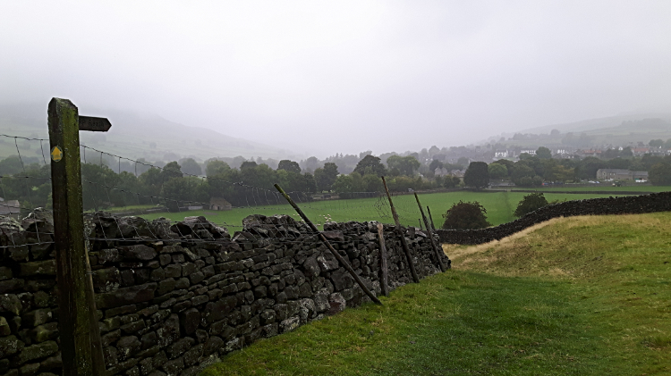 The way from High Fremington to Reeth