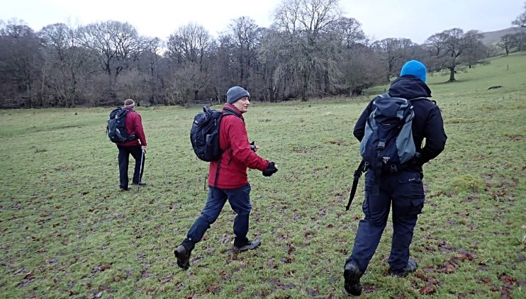 Heading across Barbon Park to Eskholme