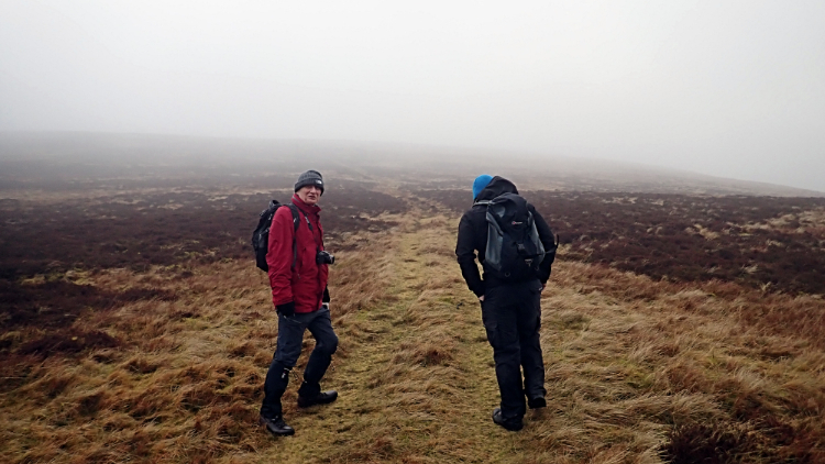 Castle Knott is somewhere here Tim