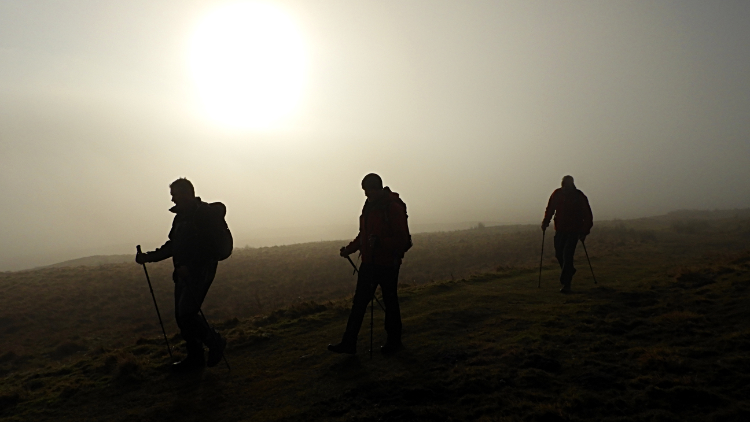 New Year's Day Hikers