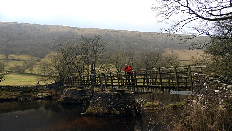 Footbridge at Starbotton