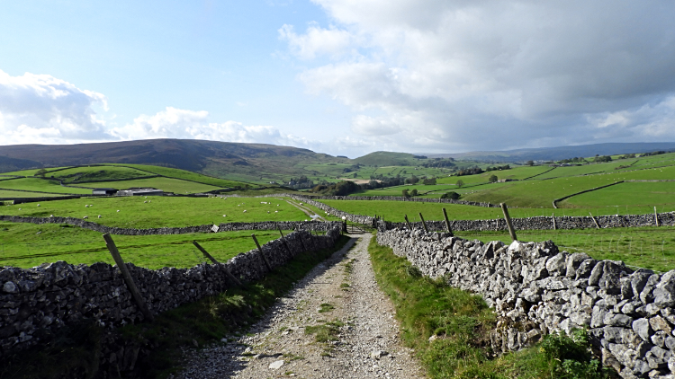 View to Embsay Moor from Appletreewick Pasture