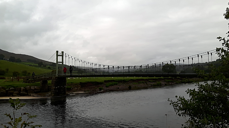 The Swing Bridge at Reeth, opened 2002