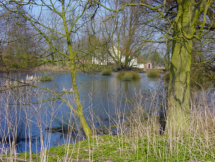 The pond at Wauldby Dam