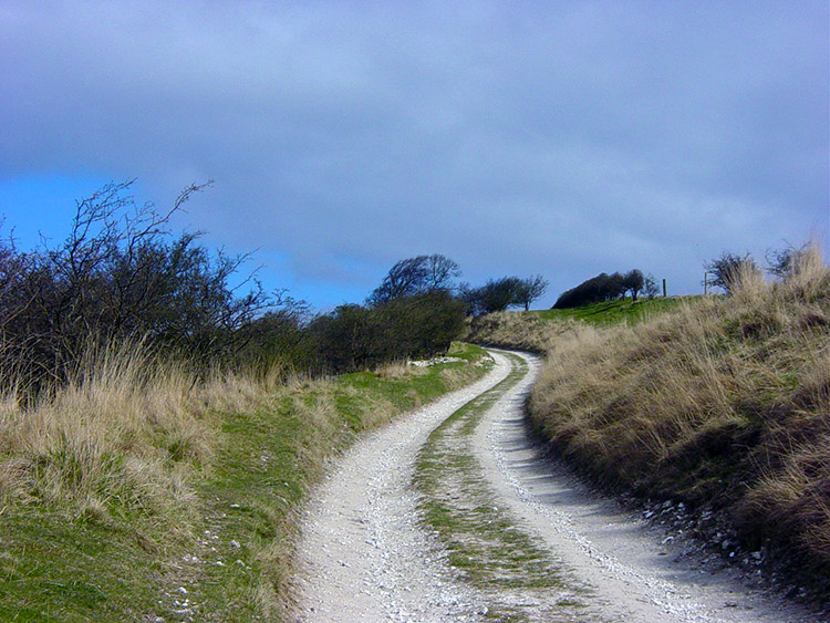 Climbing out of Thixendale