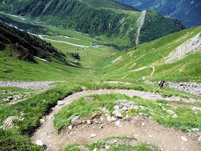 Col de Tricot, one hell of a climb