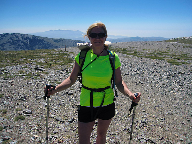 Kelly on the path to Mulhacen II