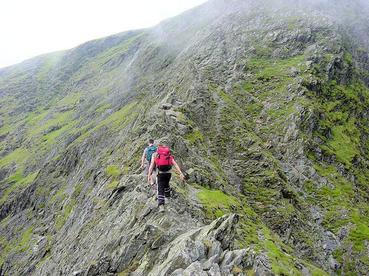 Reaching Foule Crag