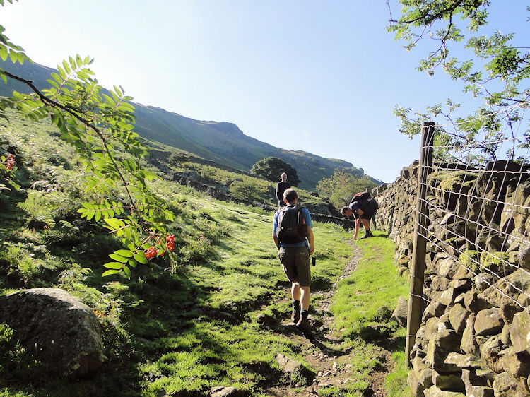 Setting off from Legburnthwaite