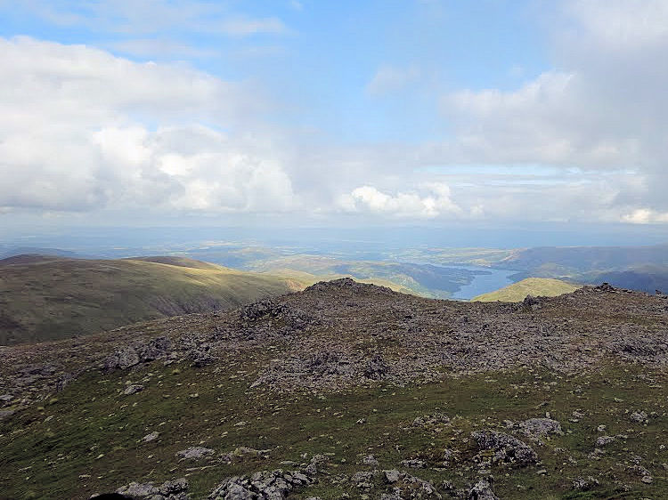 The view to Ullswater from Raise