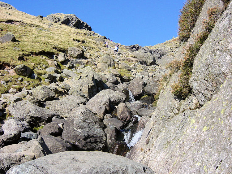 Stickle Ghyll is a rocky undertaking