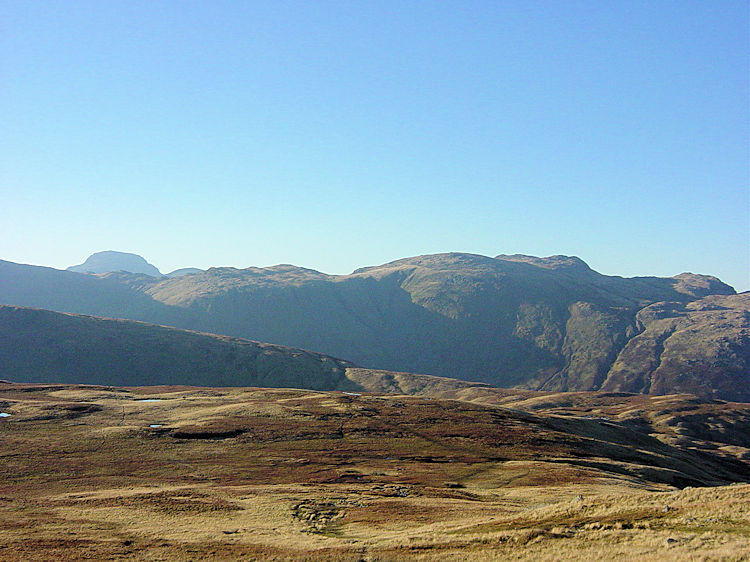 The fells near Thunacar Knott