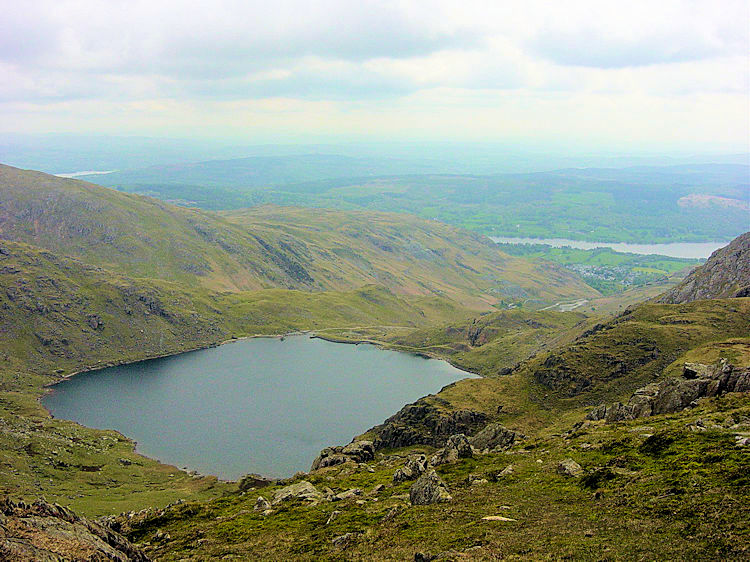 Looking down to Low Water