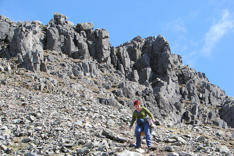 Beginning the descent