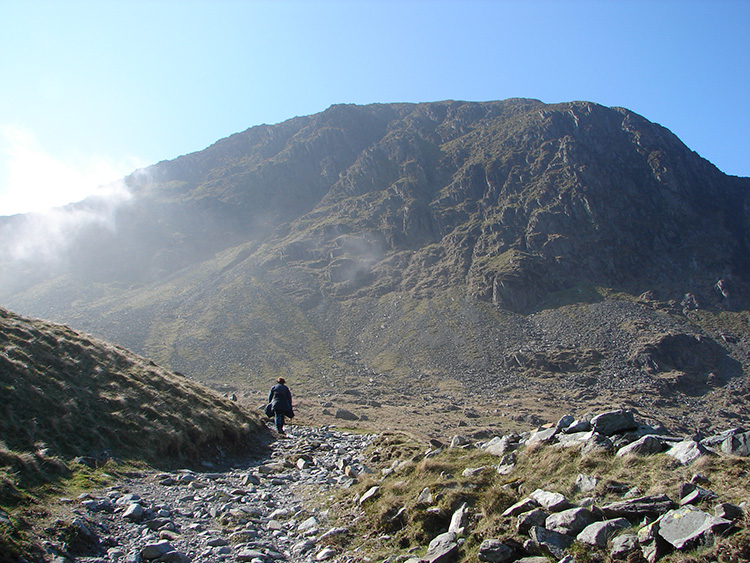 Cloud rising from Longsleddale