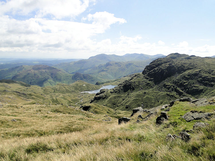 Codale Tarn comes into view