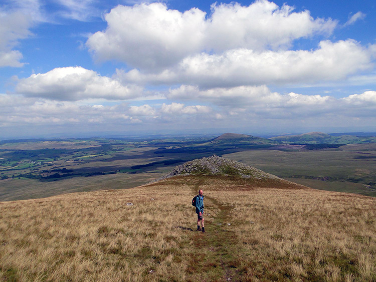 The sensible north east descent to White Pike