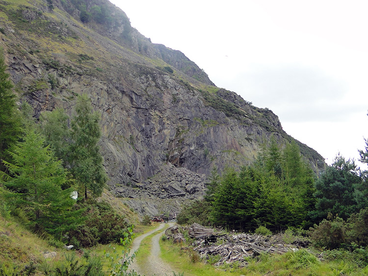 Brammcrag Quarry was full of abandoned gear