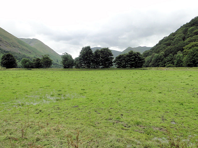 The view of the high fells from Horseman Bridge