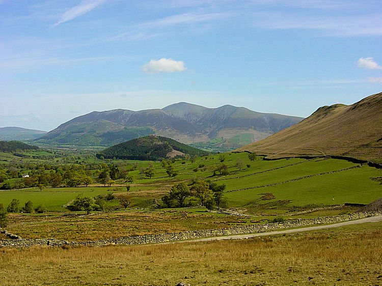 View from Little Town to Skiddaw