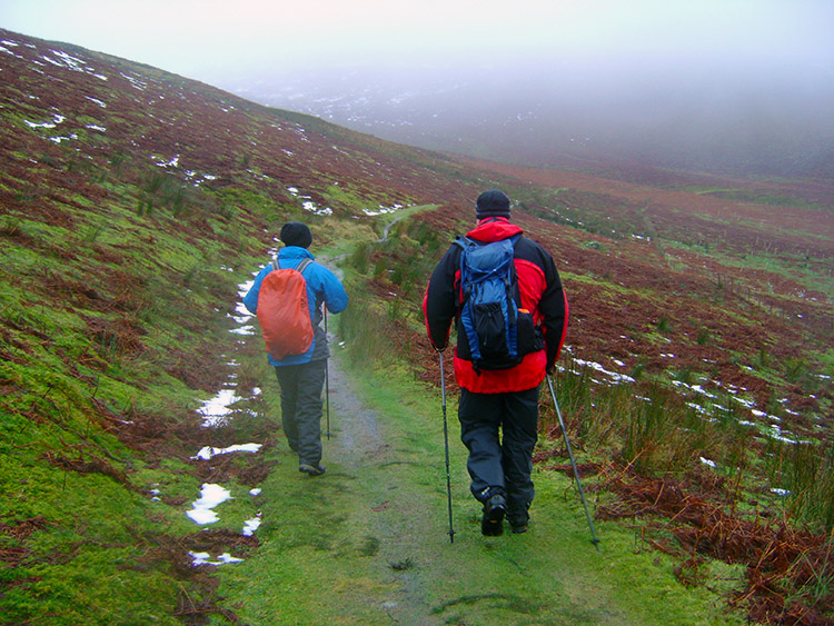 John and Tim descend to better conditions