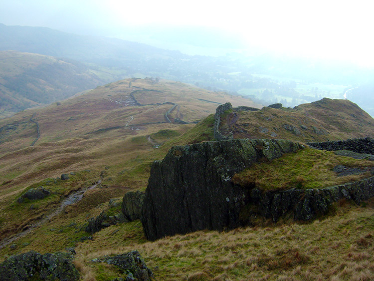 Seeing the way down to Ambleside