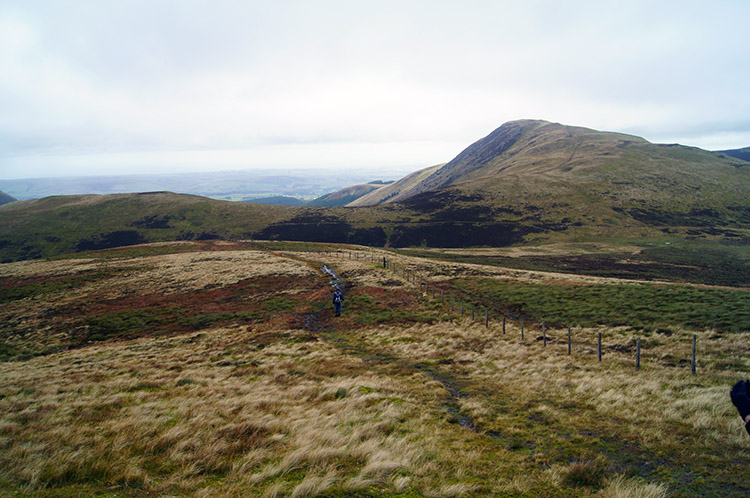 The impressive view of Blake Fell