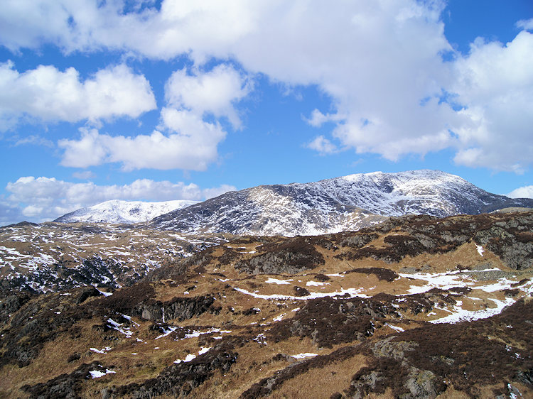 Looking down on our route ahead to Tilberthwaite