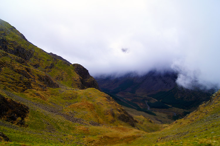 Looking down to Ennerdale