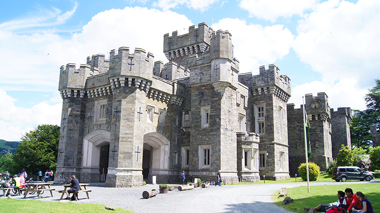 Wray Castle, west side