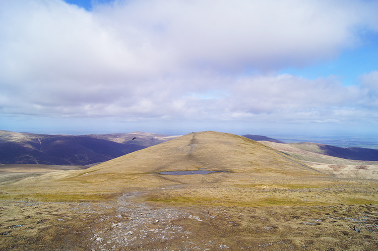 Approaching Blencathra summit