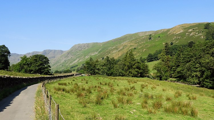 Walking into Grisedale